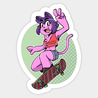 Penny: Skateboard Cool Kid Sticker